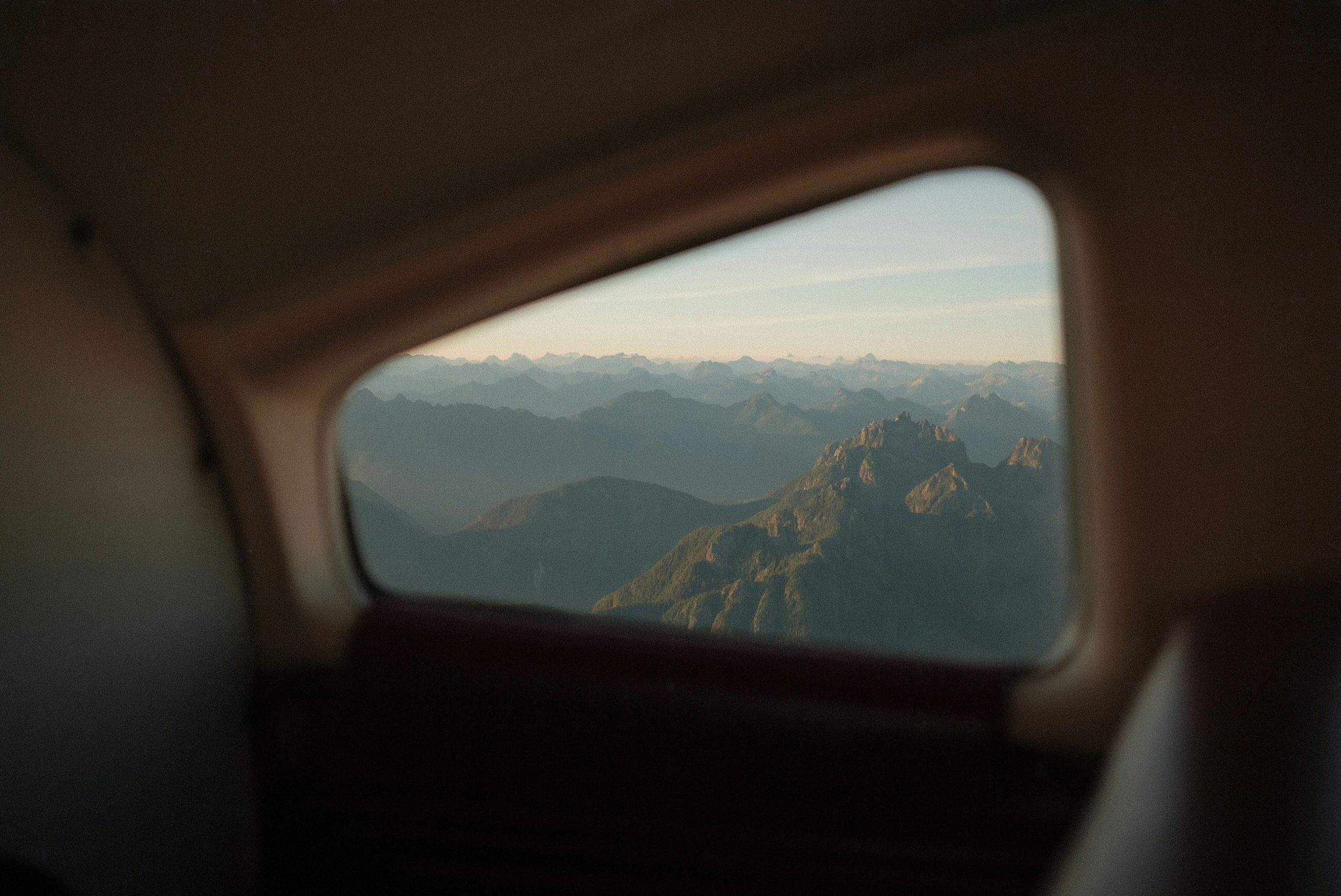 plane window
