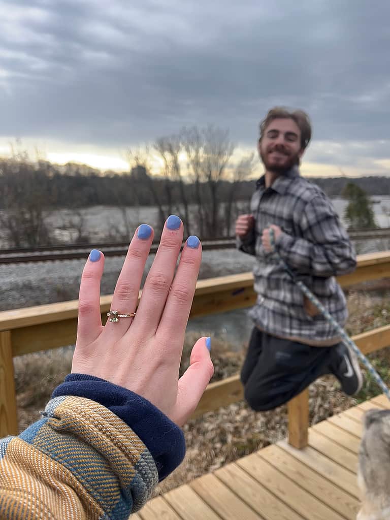 zdjęcie zaręczynowe