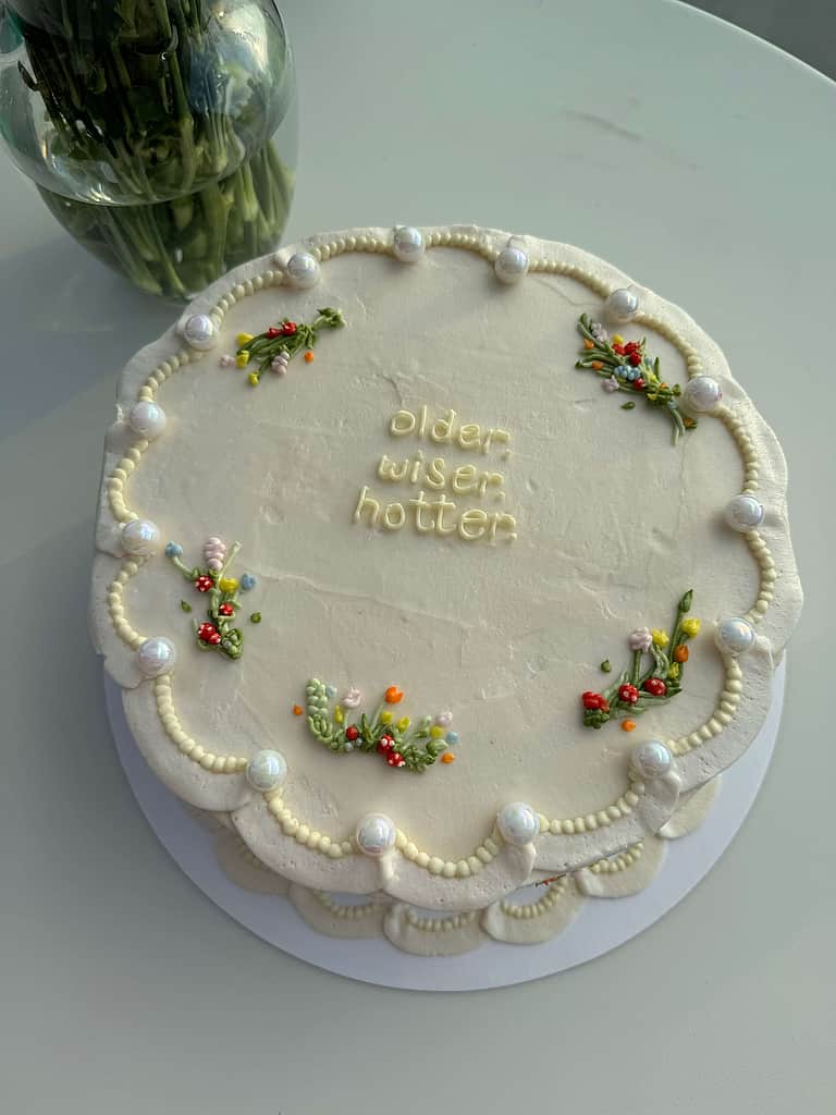 tort care spune "mai în vârstă, mai înțelept, mai sexy